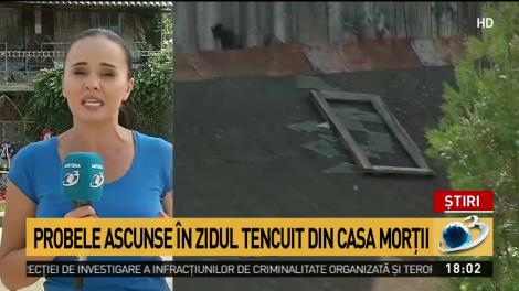 Zid proaspăt tencuit, descoperit în "casa ororilor" din Caracal. Ce spun anchetatorii