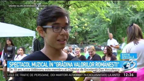 Spectacol muzical &icirc;n '' Grădina Valorilor Rom&acirc;neşti''