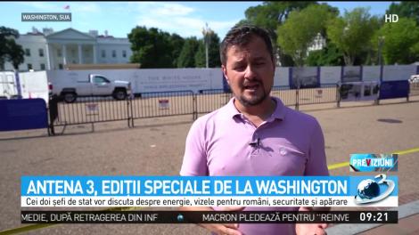 Antena 3, ediţii speciale de la Washington