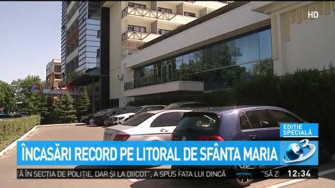 &Icirc;ncasări record pe litoral de Sf&acirc;nta Maria