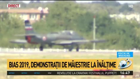 BIAS 2019. Demonstrații de măiestrie la înălțime, pe aeroportul Băneasa