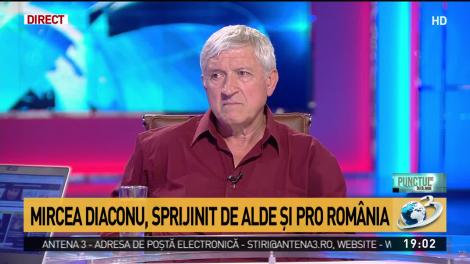 Mircea Diaconu, despre candidatura la prezidențiale: ”Sunt inervat. E o mică mare diferență”