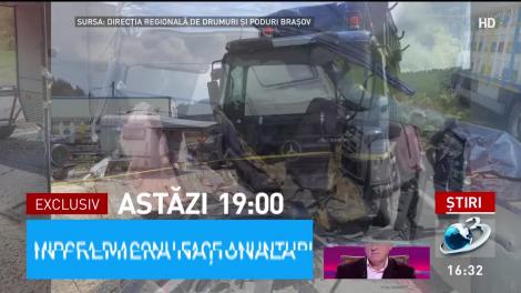 Trei persoane, între care și un copil, moarte într-un accident în Mureș! Mașina în care se aflau a intrat într-un TIR