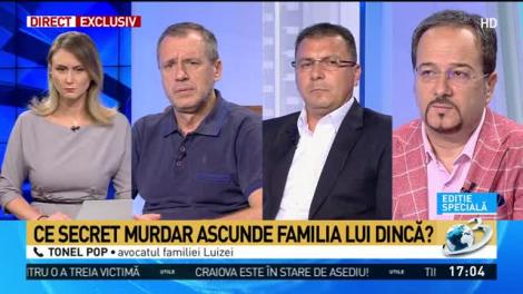 Avocatul familiei Luizei, declarații incendiare: Soția lui Dincă urla la procurori