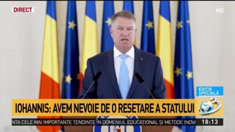 Președintele Iohannis, declarații despre criza politică: Resping remanierea propusă de Viorica Dăncilă