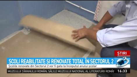 Şcoli reabilitate total &icirc;n sectorul 2