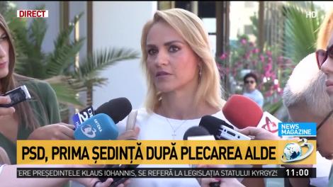 Gabriela Firea, despre alianța ALDE-Pro România: „Eu îl stimez pe Călin Popescu Tăriceanu”