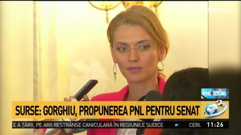 Surse: Alina Gorghiu, propunerea PNL pentru președinția Senatului