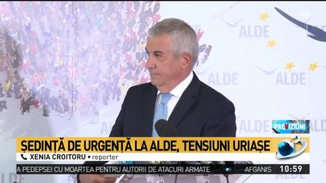 Tensiuni uriașe în ALDE. Tăriceanu a chemat liderii partidului la discuții