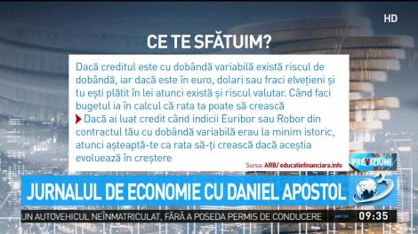 Jurnalul de economie. Sfaturi pentru echilibru financiar al fiecaruia dintre noi