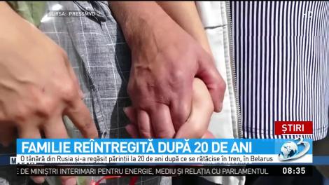 Familie întregită după 20 de ani