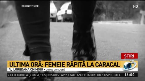 Alertă! Tânără răpită pe o stradă din Caracal, găsită de Poliție