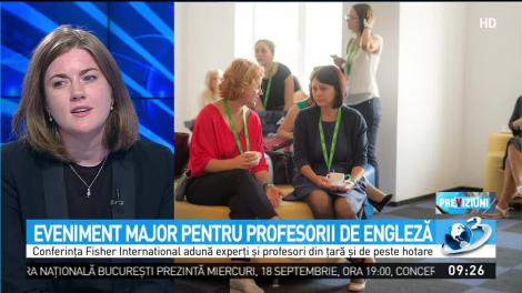 Eveniment major pentru profesorii de engleză. Specialişti de prim rang au venit în România