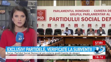 Partidele, verificate la subvenții. Surse: PSD are visteria goală înainte de alegeri