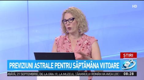 HOROSCOP. Trendul astral al săptămânii 9-15 septembrie, cu Camelia Pătrășcanu