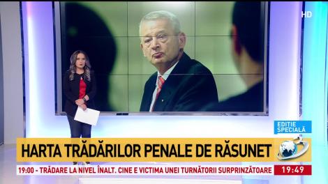 Harta trădărilor penale de răsunet