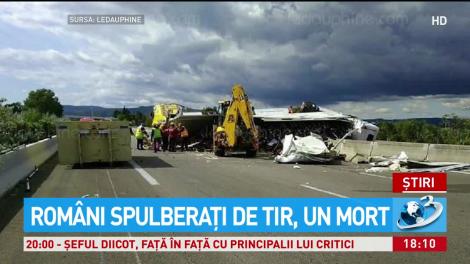 Rom&acirc;n, spulberat pe o șosea din Franța