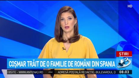 Coșmar trăit de o familie de rom&acirc;ni din Spania