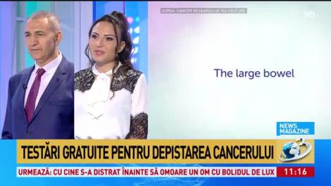 Testări gratuite pentru depistarea cancerului