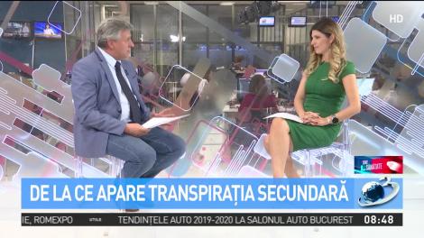 Sfat de sănătate. C&acirc;nd este periculoasă transpiraţia excesivă