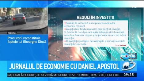 Jurnalul de economie, cu Daniel Apostol. Bani mai mulţi, preţuri mai mari