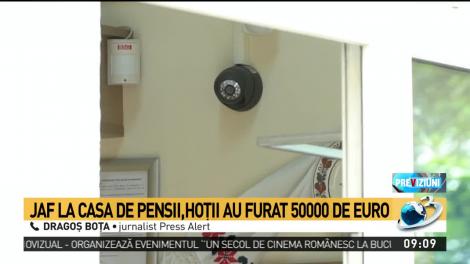 Jaf ca în filme la Casa de Pensii din Timișoara. Hoții au furat 50.000 de euro