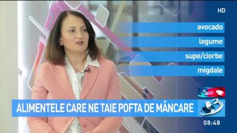 Sfat de sănătate. Alimentele care ne taie pofta de m&acirc;ncare