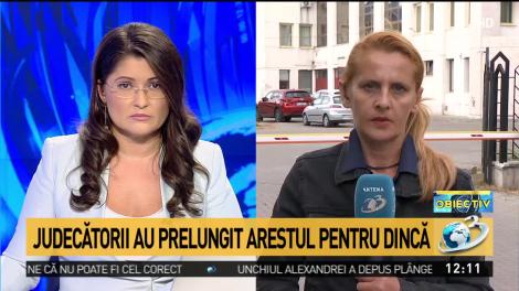 Judecătorii au prelungit arestul pentru Dincă