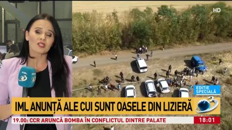 Cazul Caracal. INML: Oasele din lizieră, diferite de cele găsite în butoi. Nu există indicii că ar aparține Luizei