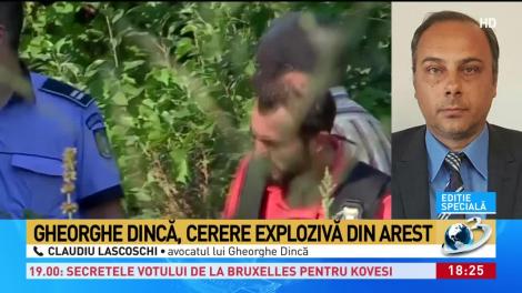 Gheorghe Dincă, cerere explozivă din celulă. Ce plănuiește criminalul din Caracal