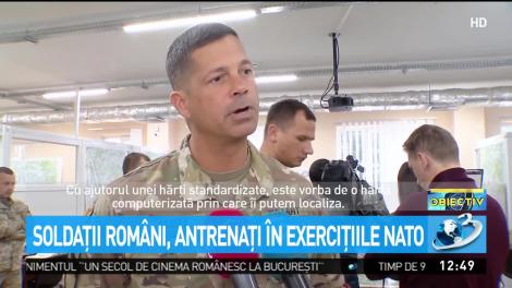 Soldaţii rom&acirc;ni, antrenaţi &icirc;n exerciţiile NATO