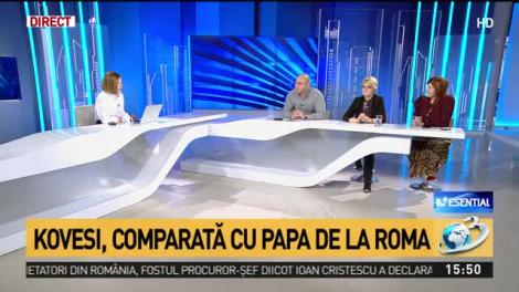 Kovesi, comparată cu Papa de la Roma