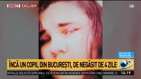 Minoră dispărută &icirc;n Bucureşti