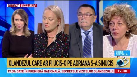 Ultima oră! Criminalul olandez, principalul suspect &icirc;n cazul uciderii Adrianei, s-a sinucis