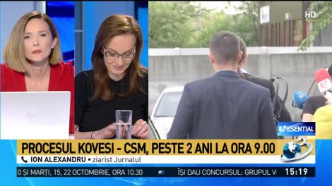 Procesul Kovesi-CSM, peste doi ani la ora 09:00