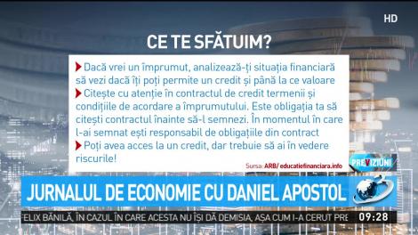 Jurnalul de economie cu Daniel Apostol. Sfaturi pentru echilibru financiar