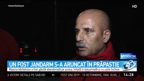 Fost jandarm găsit mort &icirc;ntr-o prăpastie. Bărbatul s-ar fi aruncat cu maşina &icirc;n gol