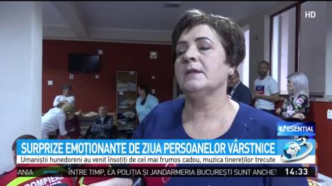 Surprize emoţionante de Ziua Internaţională a Persoanelor V&acirc;rstnice