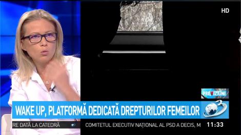 Sonia Simionov, despre ''Wake UP'', platforma dedicată drepturilor femeilor