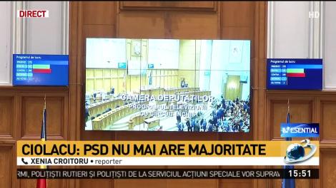 A picat ordinea de zi în Parlament! Moțiunea de cenzură nu va mai putea fi votată sâmbătă