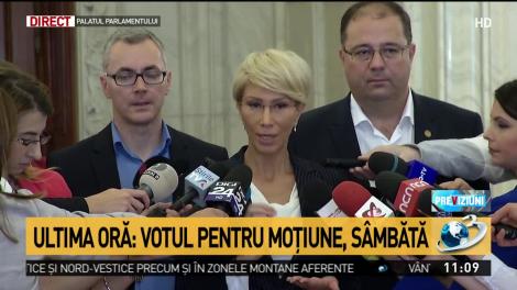 Raluca Turcan: Doamna Dăncilă şi PSD-ul nu mai au majoritate în Parlamentul României şi nici legitimitate