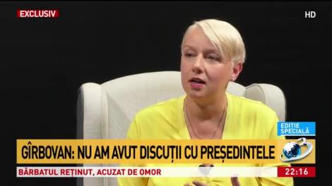 Judecătoarea Dana G&icirc;rbovan, despre demisia lui Felix Bănilă: Klaus Iohannis s-a comportat precum un șef al procurorilor