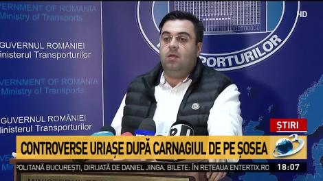 Ministrul Transporturilor anunță razii masive &icirc;n trafic, după carnagiul de la Ialomița