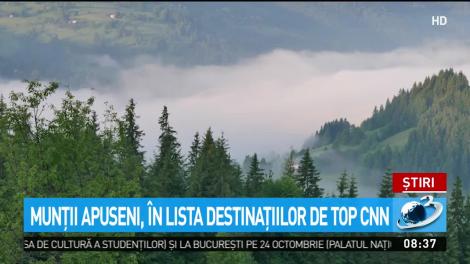 Munţii Apuseni, în lista destinaţiilor de top CNN