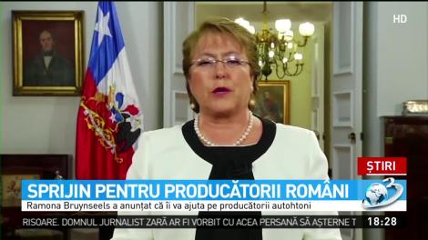 Ramona Ioana Bruynseels sprijină producătorii şi meşterii populari