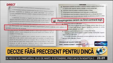 Decizie fără precedent pentru Dincă