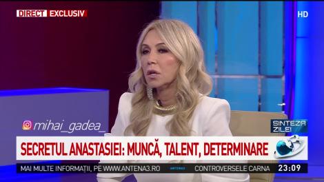 Anastasia Soare, despre vedetele cu care lucrează