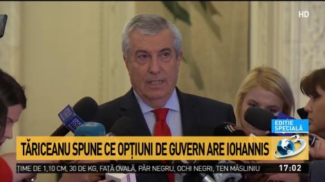 Tăriceanu spune ce opțiuni de guvern are Klaus Iohannis