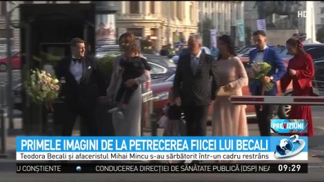 Primele imagini de la nunta fiicei lui Becali