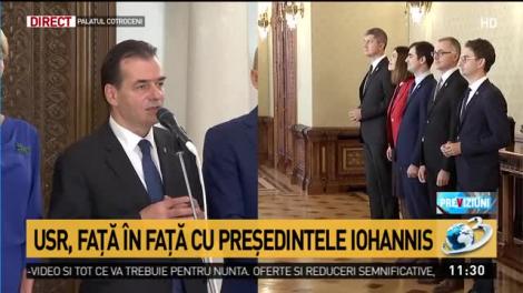 Ludovic Orban, după consultările cu Iohannis: "Susţinem varianta alegerilor anticipate. Suntem pregătiţi să preluăm guvernarea de mult timp"